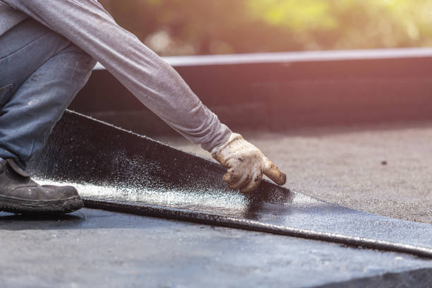 Professional Emergency Waterproofing technician working in Midway, NC
